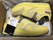 Travis Scott × Nike Air Max 1 CACT.US Gold トラヴィス・スコット × ナイキ エアマックス1 DO9392-700 26cm US8 新品_画像2
