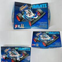 1339【ミニ四駆】タミヤ TAMIYA レーサーミニ四駆 スーパーアバンテ / フルカウルミニ四駆 ブラックセイバー【現状品】_画像7