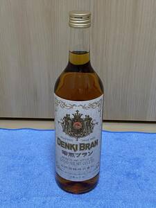  electric Blanc . one cup how might it be!720ml 1 pcs . same alcohol corporation DENKI BRAN liqueur 40%oe non new goods not yet . plug bee . bar bottle 