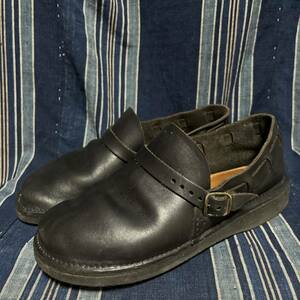 aurora shoes middle english vibram ミドル イングリッシュ 黒 ビブラム オーロラシューズ アメリカ製 usa製 horweenホーウィン社 