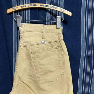 60s 70s wrangler blue bell slim pants duck lightning canada 60年代 70年代 カナダ製 ダック地 スリム テーパード パンツ ブルーベル