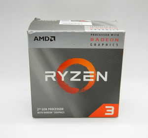 ★AMD Ryzen 3 3200G 3.6GHz クーラー付 ソケットAM4 BIOS起動確認済