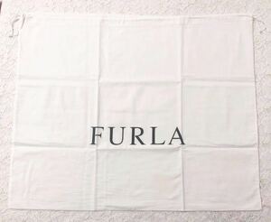  Furla [FURLA] bag storage bag (3124) regular goods accessory inside sack cloth sack pouch cloth made cotton cloth white 58×48cm extra-large size largish 