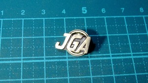 昭和レトロ 日本ゴルフ協会 JGA JAPAN GOLF 会員章 記章 バッジ メダル 社章 記念品 記念章
