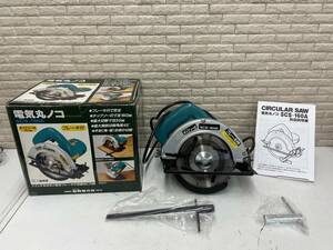 【M】SHINKO 新興製作所 電気丸ノコ SCS-160A 電動工具 DIY用 工具 大工道具 家庭用 切断機 ノコギリ　通電・動作確認済み