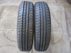 2022年製 145/80R13 8部山程度【2本セット】BRIDGESTONE ECOPIA NH200C 【個人宅発送不可商品】