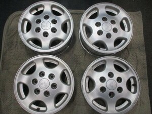 エルグランド E50系 純正アルミホイール【4本セット】15x6J +35 6H【個人宅発送不可商品】