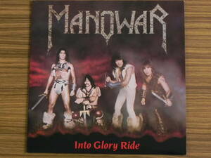 ★UK盤LP★MANOWAR / INTO GLORY RIDE マノウォー / 地獄の復讐 2ndアルバム MUSIC FORNATIONS MFN 6★