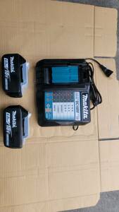 Makita マキタ未使用 DC18RF 急速充電器 6.0Ah18Vバッテリー 3点セット