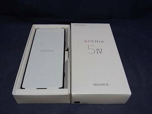 588★100円～★Sony　Xperia 5 IV A204SO（ブラック） A204SO 判定〇　ソフトバンク版