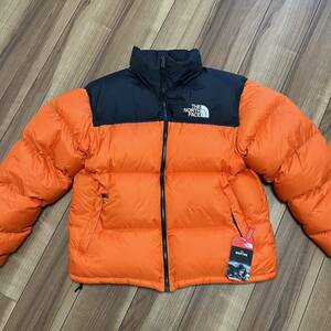 【新品未使用】THE NORTH FACE ノースフェイス ダウンジャケット ヌプシジャケット 1996 Retro Nuptse Jacket L オレンジ 