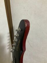 Epiphone エピフォン 1966 Worn Wilshire ウィルシャー エレキギター 2009年製 バットウィング 66年型 Cherry チェリー ソフトケース付き_画像4