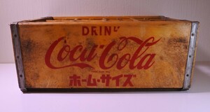 希少 コカ・コーラ 瓶箱 ハコ DRINK Coca-Cola ホームサイズ マニア必見 コカコーラ 20231128 nkotks m 1105