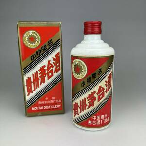 鳴】未開栓　茅台酒　1987年 500ml　54%　重約940g　紙箱付き　MOUTAI　検：響　白州　竹鶴　山崎　貴州 茅台 マオタイ酒 天女