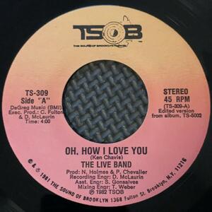 ★ The Live Band ★ Oh, How I Love You/Serious Situation（送料無料）