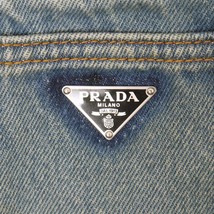 プラダ デニム ビブ ドレス GFA132 レディース ブルー PRADA 中古 【アパレル・小物】_画像6