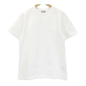 ディオール CD ICON Tシャツ 943J605A0554 メンズ ホワイト Dior [美品] 中古 【アパレル・小物】