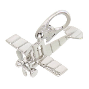  Cartier airplane charm 750 (K18WG) unisex CARTIER [ beautiful goods ] used [ jewelry ]