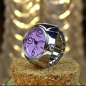  new goods finger clock purple 58