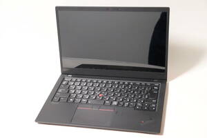 M975. Lenovo / ThinkPad X1 Carbon / 20QECTO1WW / Core i7-8565U / 8GBメモリ / SSDなし / 通電不可・ジャンク