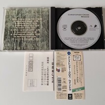 【帯付 国内盤CD】CHRISTOPHER CROSS/WINDOW(PSCW-5050)クリストファー・クロス/ウインドウ/ライナーノーツ 東野純直/1994年アルバム AOR_画像4