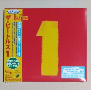 ◎未開封未使用 THE BEATLES「 ザ・ビートルズ　１ 」高音質CD (SHM-CD) ユニバーサル ミュージック　2015年
