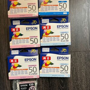 EPSON インクカートリッジ7個 純正インク