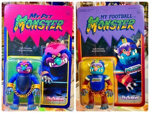 マイペットモンスター マイフットボールモンスター リアクションフィギュア MY PET MONSTER MY FOOTBALL MONSTER ReAction Figures super7