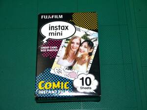 未開封 未使用 富士フィルム instax mini COMIC チェキ用インスタミックス ミニ 10枚