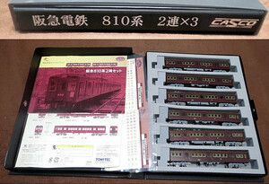 TN化 動力化済 阪急810系 2両セット 阪急電車オリジナルグッズ ストア　３箱