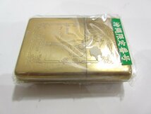 ★ZIPPO ジッポー オイルライター WINDY ウィンディ ゴールド系 沖縄限定番号 №0140 喫煙具 煙草 タバコ ライター 未使用品_画像4