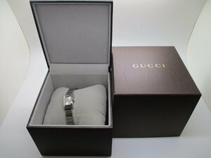 ■中古 GUCCI グッチ QZ 8600L スクエア レディース腕時計