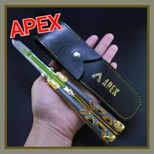 APEX オクタン バタフライナイフ スパレジェ 蓄光 エイペックス