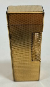 14911　Dunhill　ダンヒル　ガスライター　金色　ローラー式　火花確認　喫煙具　煙草　タバコ　※11/30午前中迄に支払い出来る方!!