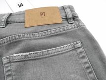 【新品未使用】PT Torino DENIM ピーティートリノ デニム◆PT05◆32◆SWING◆グレー エイジング加工 スリム フィット ストレッチ パンツ_画像8