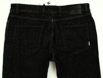 【新品未使用】PT Torino DENIM ピーティートリノ◆PT05◆32◆ROCK◆ブラックデニム ウオッシュド スリム ストレッチ デニム パンツ_画像8