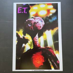 US宣伝用ポスター『E.T.』（E.T. The Extra-Terrestrial）①★スティーヴン・スピルバーグ