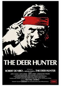 UK版ポスター『ディア・ハンター』（The Deer Hunter）初回イギリス版・回収デザイン★ロバート・デ・ニーロ