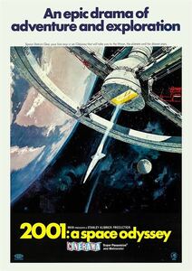 新品ポスター『2001年宇宙の旅』（2001: A Space Odyssey）Style A★スタンリー・キューブリック/アーサ・C・クラーク