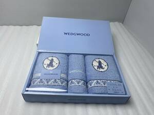 ★WEDGWOOD ウェッジウッド★フェイスタオル ウォッシュタオル タオルセット 贈答品【中古/現状品/保管品】