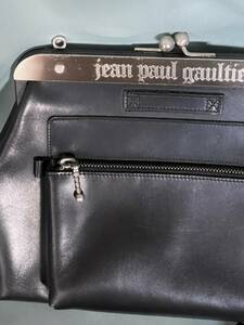 JEAN PAUL GAULTIER　ジャンポールゴルチェ　ガマ口バッグ