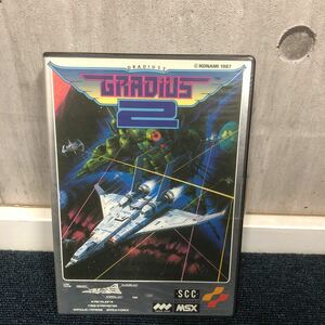 ［ゆec］その10 新品 未開封 MSX2 GRADIUS2 グラディウス 1987 コナミ KONAMI 希少 レア物 レトロゲーム