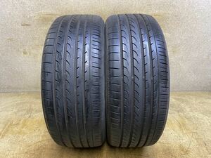 225/40R19（93W）ヨコハマ BluEarth RV-02 中古2本 2017年製 225/40/19