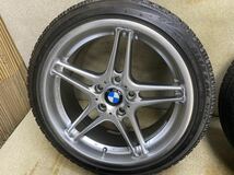 BMW 3シリーズ等RACING DYNAMICS レーシングダイナミクス EST 18インチ18×8JJ +35 120/5H 225/40R18 VRVスタッドレス付き　中古4本_画像5