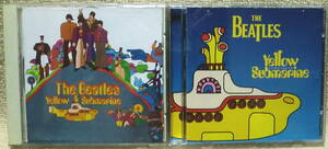 即決！【2点で送料無料】CD2枚で ビートルズ Beatles Yellow Submarine 初期US盤 現行リマスター前の音源＋同Songtrack EU盤 リミックス