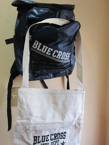  set sale BLUE CROSS Blue Cross Narumi ya rucksack bag shoulder bag 2 point control H