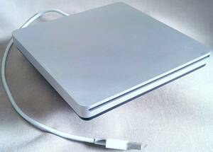ポータブルDVDドライブ Apple USB SuperDrive A1379 2014 送料230円 中古 バスパワー スーパーマルチ スリム Mac アップル マック GX40N #4