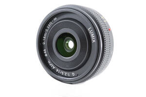 ★良品★Panasonic パナソニック LUMIX G 14mm F2.5 ASPH　ブラック　パンケーキレンズ#402