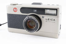 LEICA minilux SUMMARIT 1:2.4 40mm コンパクト フィルムカメラ　ライカ ミニルックス 　#408_画像2