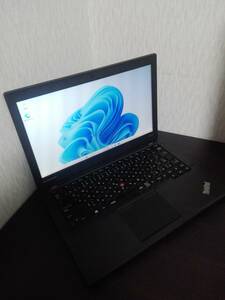 LenovoThinkPad X240 Core-i7(4600U(2.1GHz)),4G,SSD120&HDD500GB,12.5インチ非光沢液晶,wifi,Windows11(23H2)再インストール,ACアダプタ付